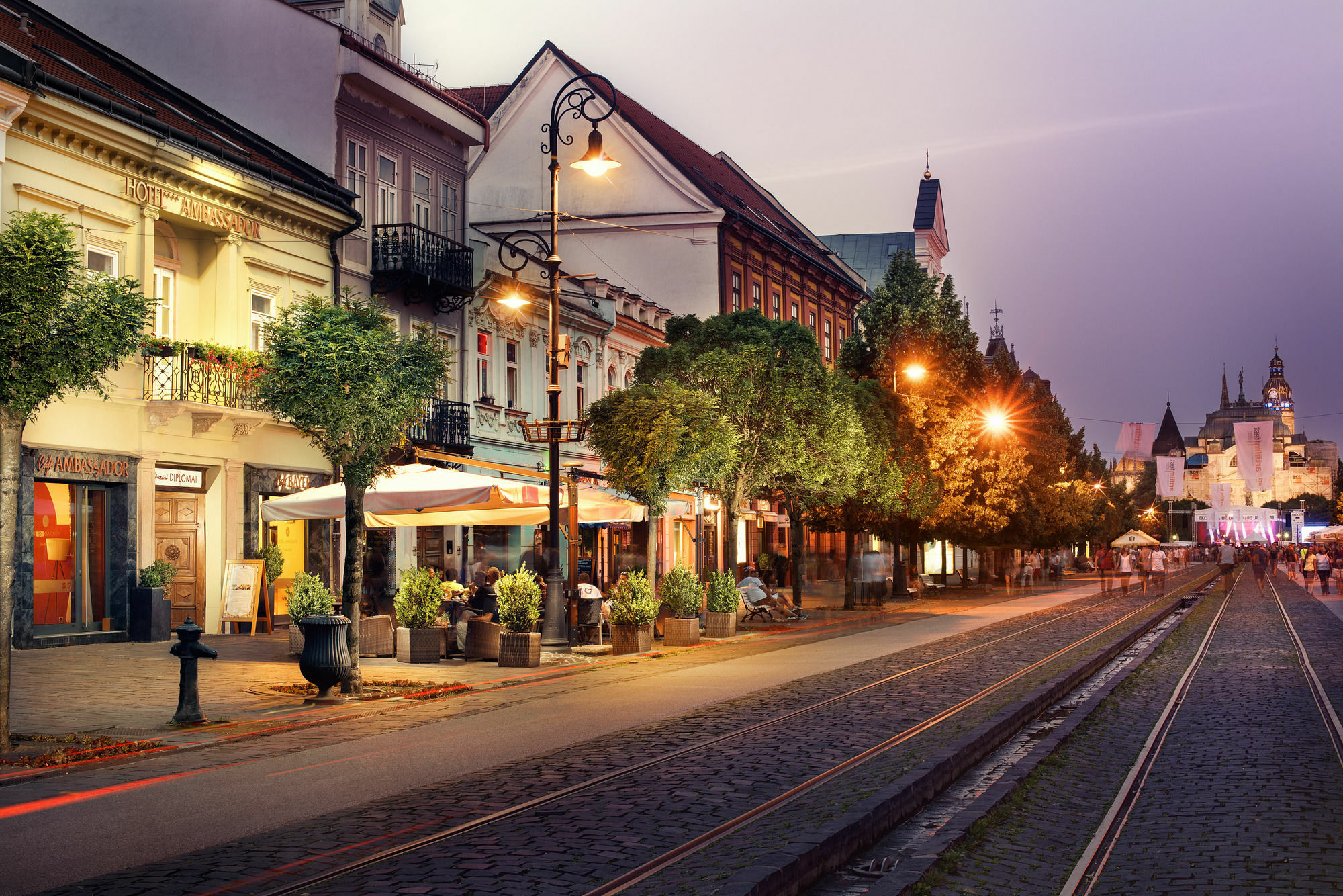 Hotel Ambassador Kosice Ngoại thất bức ảnh